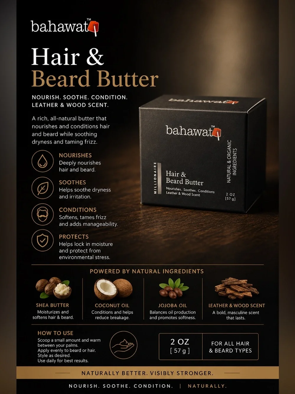 Bahawat Hair & Beard Butter